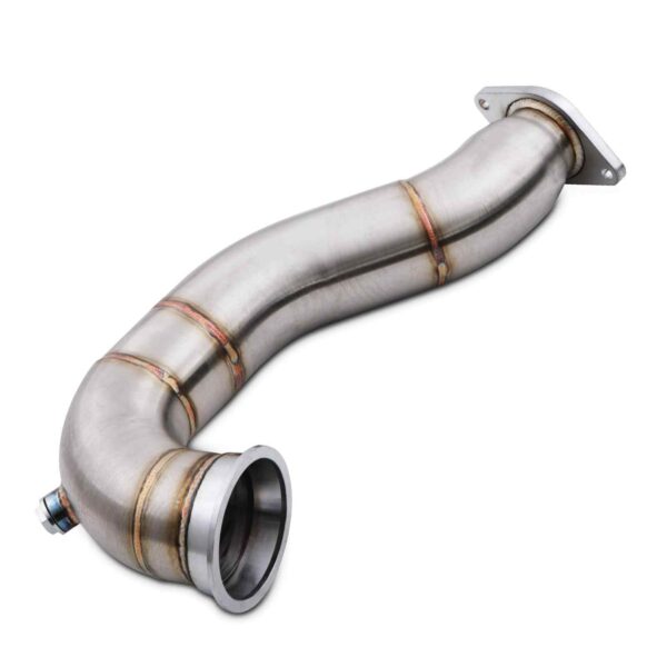 3" Exhaust Decat Downpipe - Fiat 500 595 695 1.4 Abarth 08-18 (Garrett Turbo) - Image 3