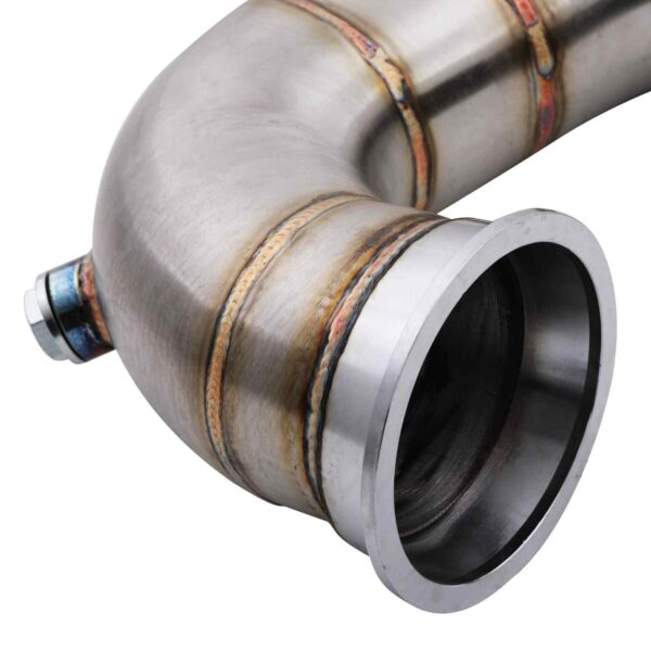 3" Exhaust Decat Downpipe - Fiat 500 595 695 1.4 Abarth 08-18 (Garrett Turbo) - Image 9