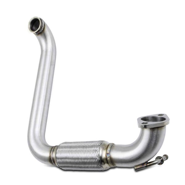 Stainless Steel Exhaust Decat Downpipe - Ford Fiesta MK6 1.6 TDCI 04-08 - Image 4