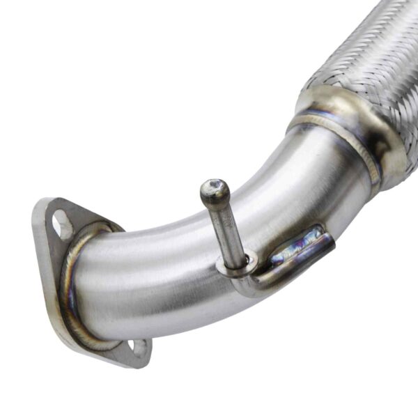 Stainless Steel Exhaust Decat Downpipe - Ford Fiesta MK6 1.6 TDCI 04-08 - Image 6