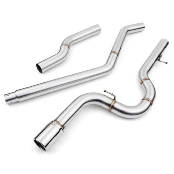 2.75" Catback Exhaust System Single Tip - BMW 1 Series E87 118D 120D 03-07 - Image 5