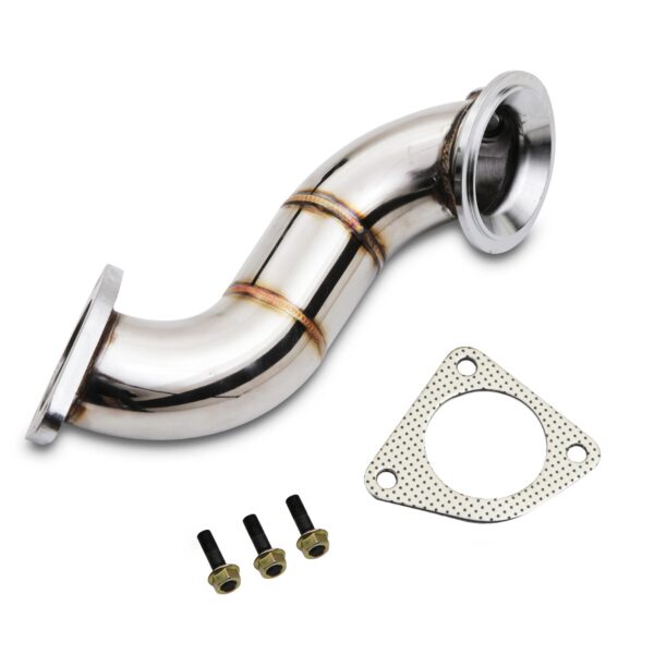 2.5" Exhaust 1st and 2nd De Cat Downpipe - Vauxhall Corsa D 1.6 Turbo VXR Nürburgring 11-15 - Image 8