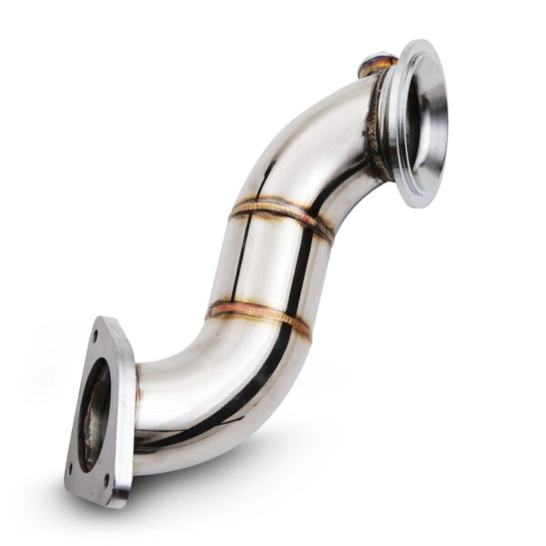 2.5" Exhaust 1st and 2nd De Cat Downpipe - Vauxhall Corsa D 1.6 Turbo VXR Nürburgring 11-15 - Image 9