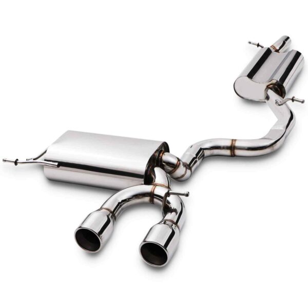 2.5" Catback Exhaust System - VW Golf R32 MK4 3.2 TFSI 4Motion 04-09