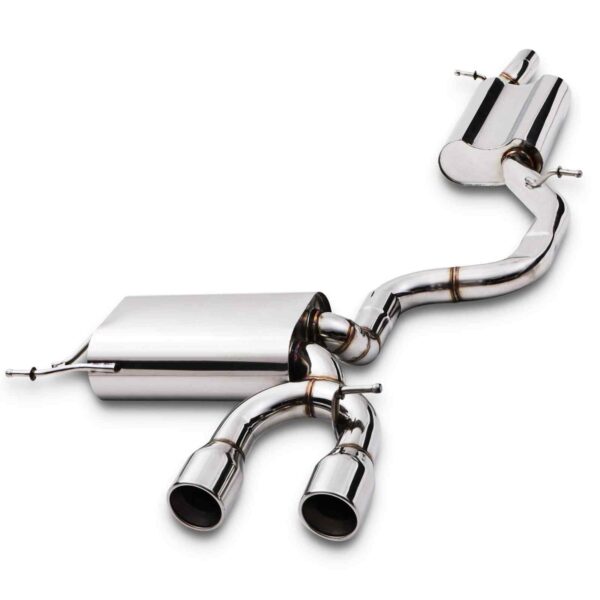 2.5" Catback Exhaust System - VW Golf R32 MK4 3.2 TFSI 4Motion 04-09 - Image 9