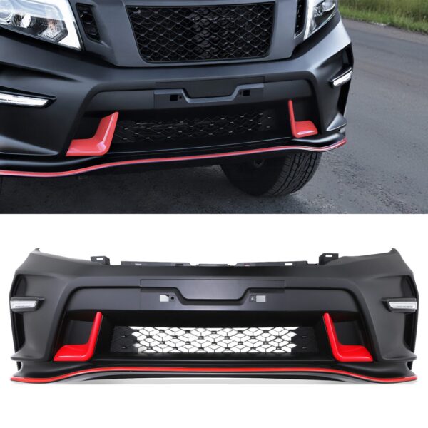 Nissan Navara D23 NP300 15-21 Nismo Style Front Bumper - Image 2