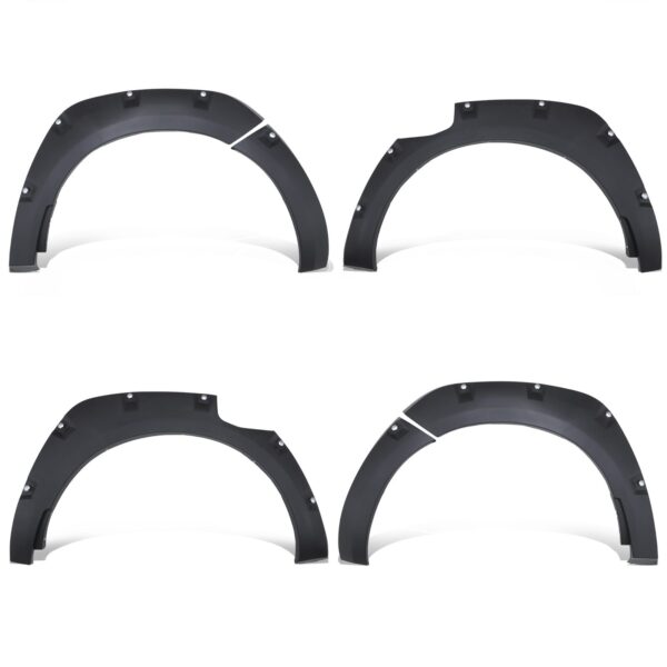 Nissan Navara D23 NP300 15-21 AdBlue Matte Black Wheel Arches - Image 2