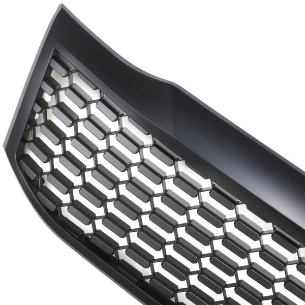 Toyota Hilux Vigo MK7 12-14 Black Debadged Grille - Image 4