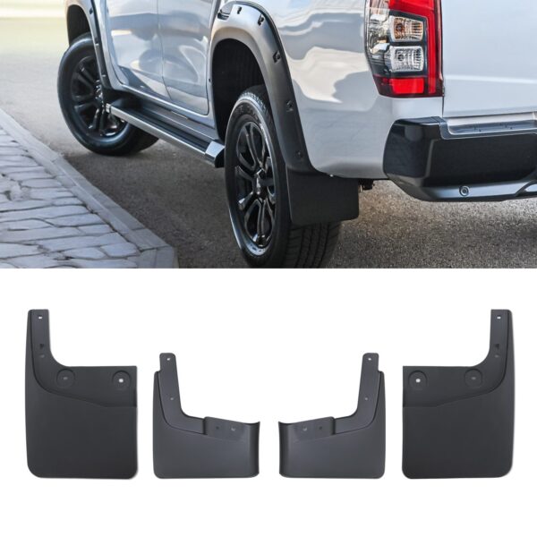 Mitsubishi L200 Triton 2019+ Mud Flaps Kit - Image 2