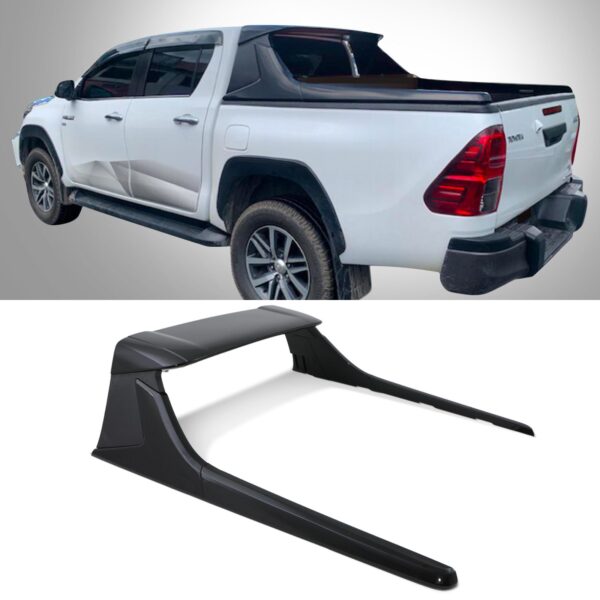 Toyota Hilux Revo MK8 15-21 Black Sport Roll Bar - Image 2