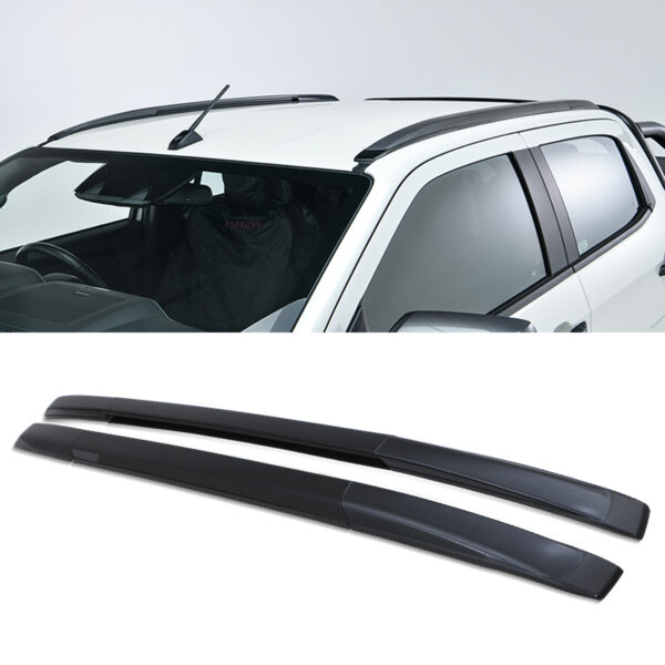 Isuzu D-Max RG 2020+ Gloss Black Roof Rails - Image 2