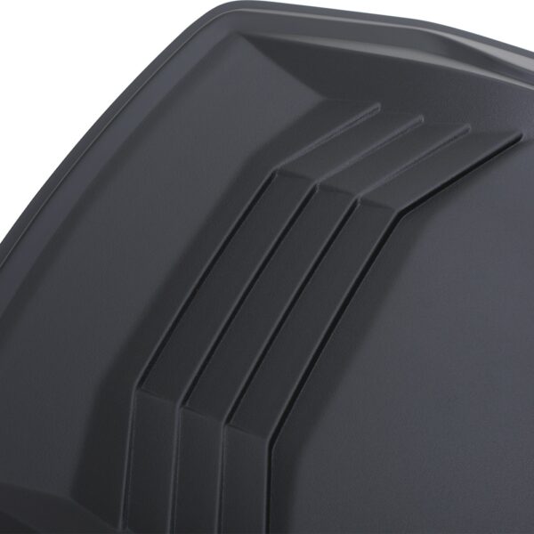 VW Amarok 10-20 Matte Black Bonnet Scoop - Image 4