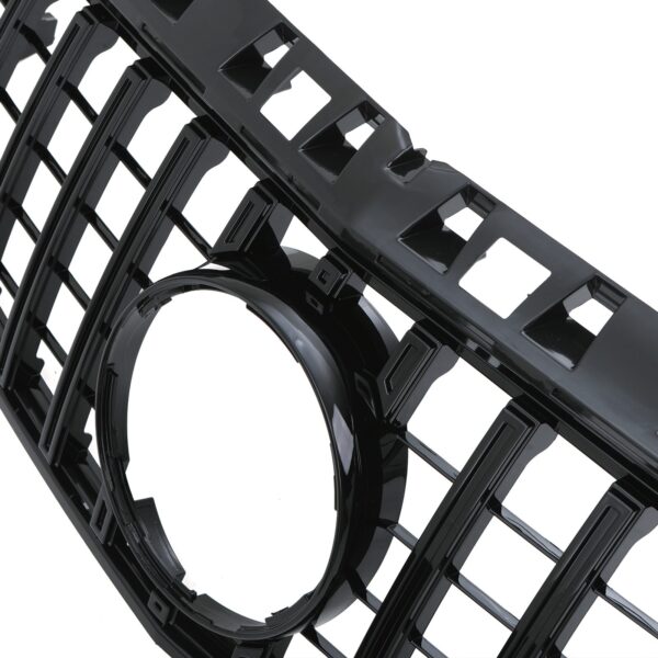 GTR Style Gloss Black Front Grille For Mercedes Benz A Class W176 13-15 - Image 4