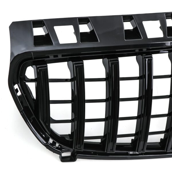 GTR Style Gloss Black Front Grille For Mercedes Benz A Class W176 13-15 - Image 3