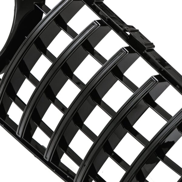 GTR Style Gloss Black Front Grille For Mercedes Benz A Class W176 15-18 - Image 4