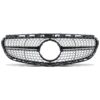 Gloss Black Diamond Style Front Grille For Mercedes E Class W212 14-16
