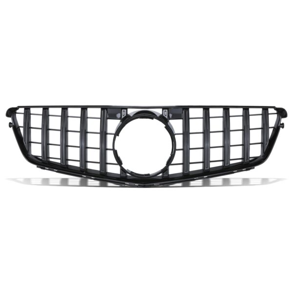 GTR Style Gloss Black Grille For Mercedes C Class W204 07-14