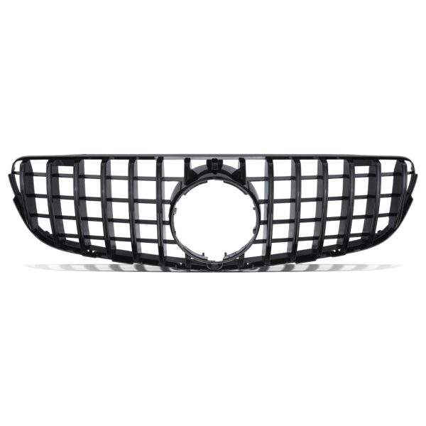 Gloss Black AMG GTR Style Grille For Mercedes GLC X253 C253 15-19