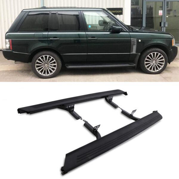 4x4 Black Edition Side Steps To Fit Land Rover Range Rover Vogue L322 01-12 - Image 2