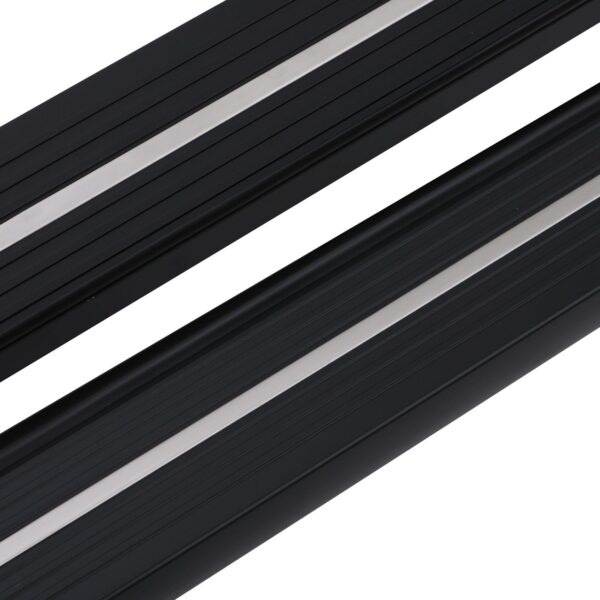 Hyundai Tucson TL 15-21 Black And Chrome Running Board Side Steps - Image 7