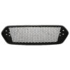 Ford Transit Custom 2018-21 Matte Black Debadged Mesh Grille