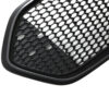 Ford Transit Custom 2018-21 Matte Black Debadged Mesh Grille - Image 2
