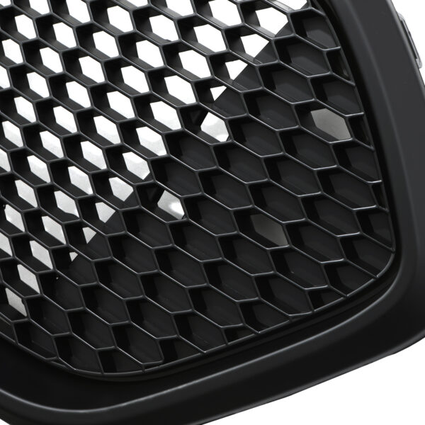 Ford Transit Custom 2018-21 Matte Black Debadged Mesh Grille - Image 4