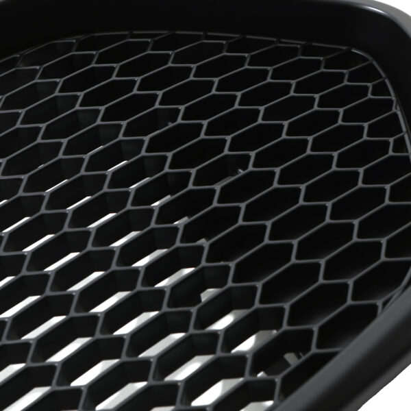 Ford Transit Custom 2018-21 Matte Black Debadged Mesh Grille - Image 5