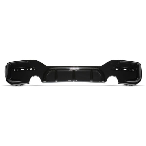 Gloss Black Dual Exit Rear Diffuser For BMW 1 Series F20 LCI 15-18