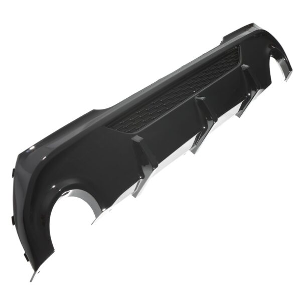 Gloss Black Dual Exit Rear Diffuser For BMW 1 Series M135i F40 2019+ - Image 3