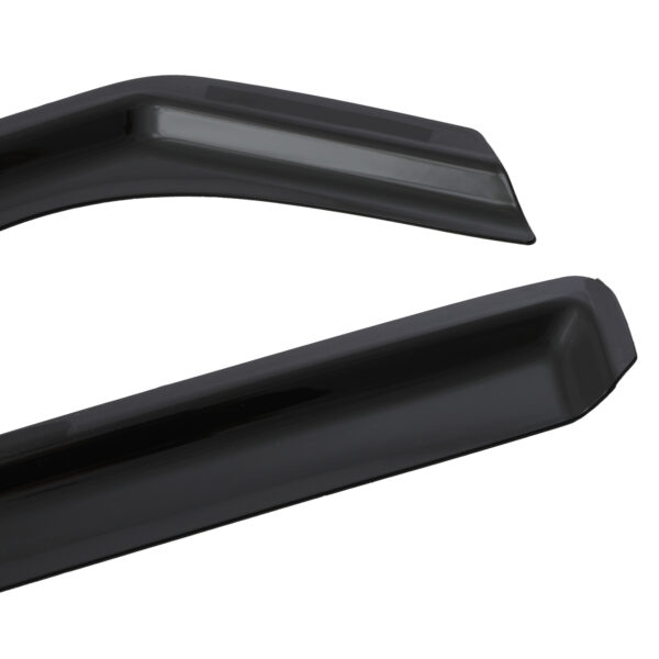 VW Transporter T5 T6 03-21 Black Wind Deflectors - Image 5