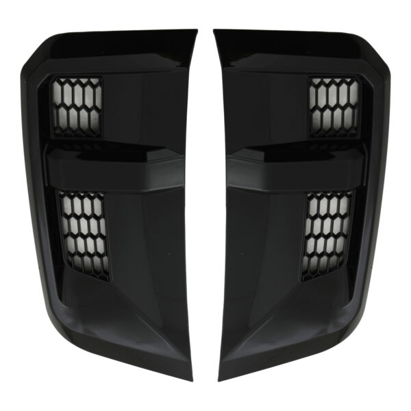 Gloss Black Side Vent Trims To Fit Land Rover Defender L663 2020+ - Image 3