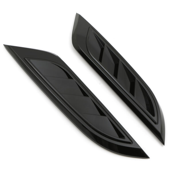 Gloss Black Side Vents To Fit Land Rover Defender L663 2020+