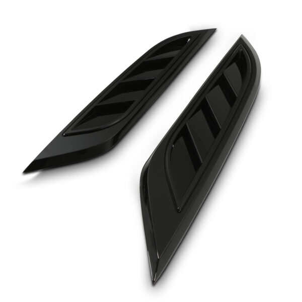 Gloss Black Side Vents To Fit Land Rover Defender L663 2020+ - Image 3