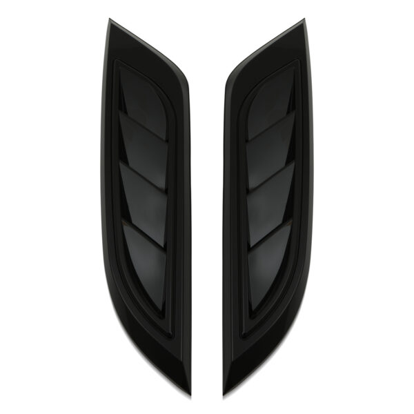 Gloss Black Side Vents To Fit Land Rover Defender L663 2020+ - Image 2