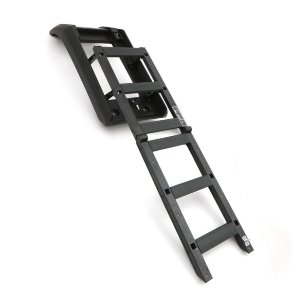 Black Side Mounted Roof Ladder To Fit Land Rover Defender L663 2020+ - Image 3