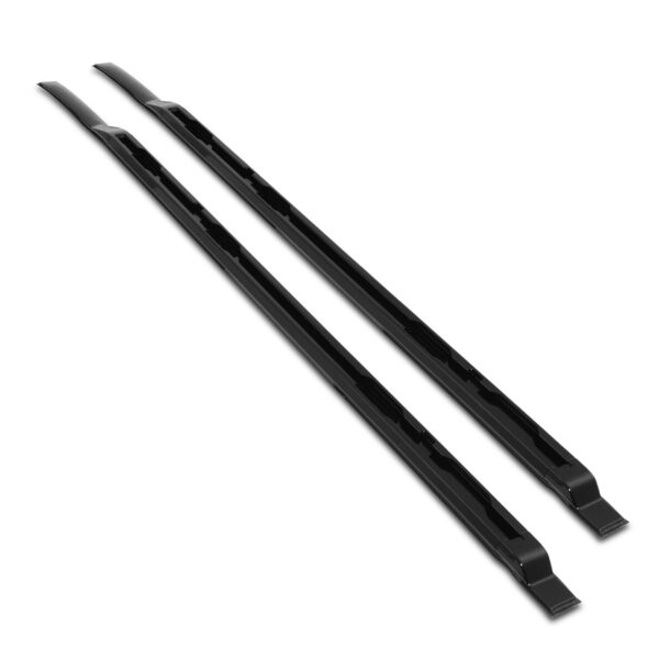 Gloss Black Aluminium Roof Rails To Fit Land Rover Defender 90 L663 2020+