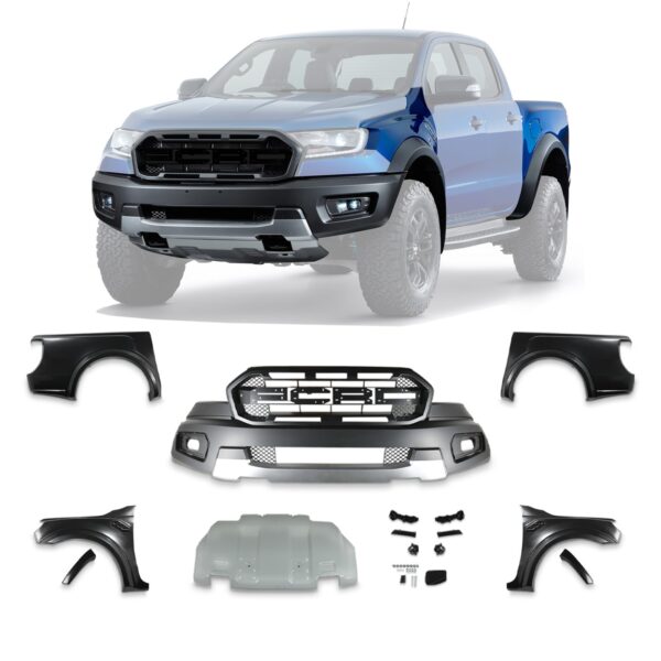 Ford Ranger T7 T8 2015-2021 Full Raptor Body Kit