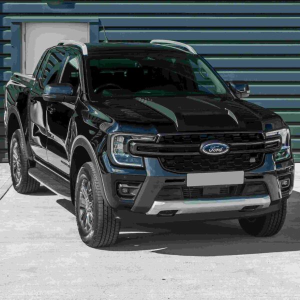 Ford Ranger T9 2023+ Matte Black ABS Bonnet Scoop Cover