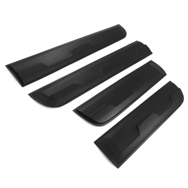 Ford Ranger T6 T7 T8 12-21 Matte Black Body Cladding Door Kit - Image 2