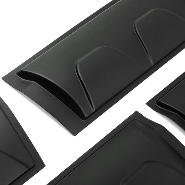 Volkswagen VW Amarok 10-20 6pc Matte Black Body Cladding Kit | TTM