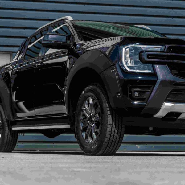 Ford Ranger T9 Wildtrak 2023+ 85mm Matte Black Wheel Arch Kit - Image 2