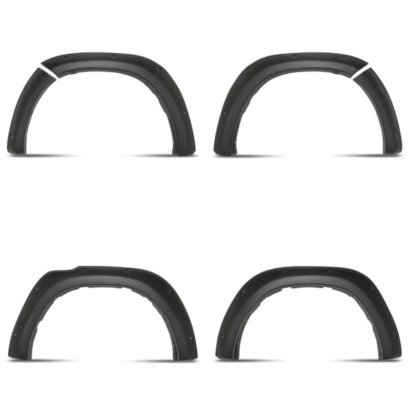 Toyota Hilux 2021+ Matte Black Wheel Arches Kit