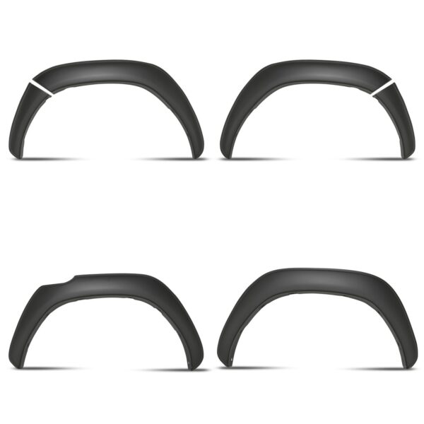 Toyota Hilux 2021+ Matte Black Wheel Arch Set