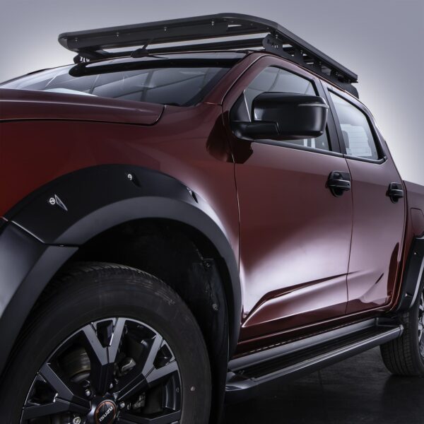 ISUZU D-Max 2020+ Matte Black 75mm Wheel Arches - Image 3