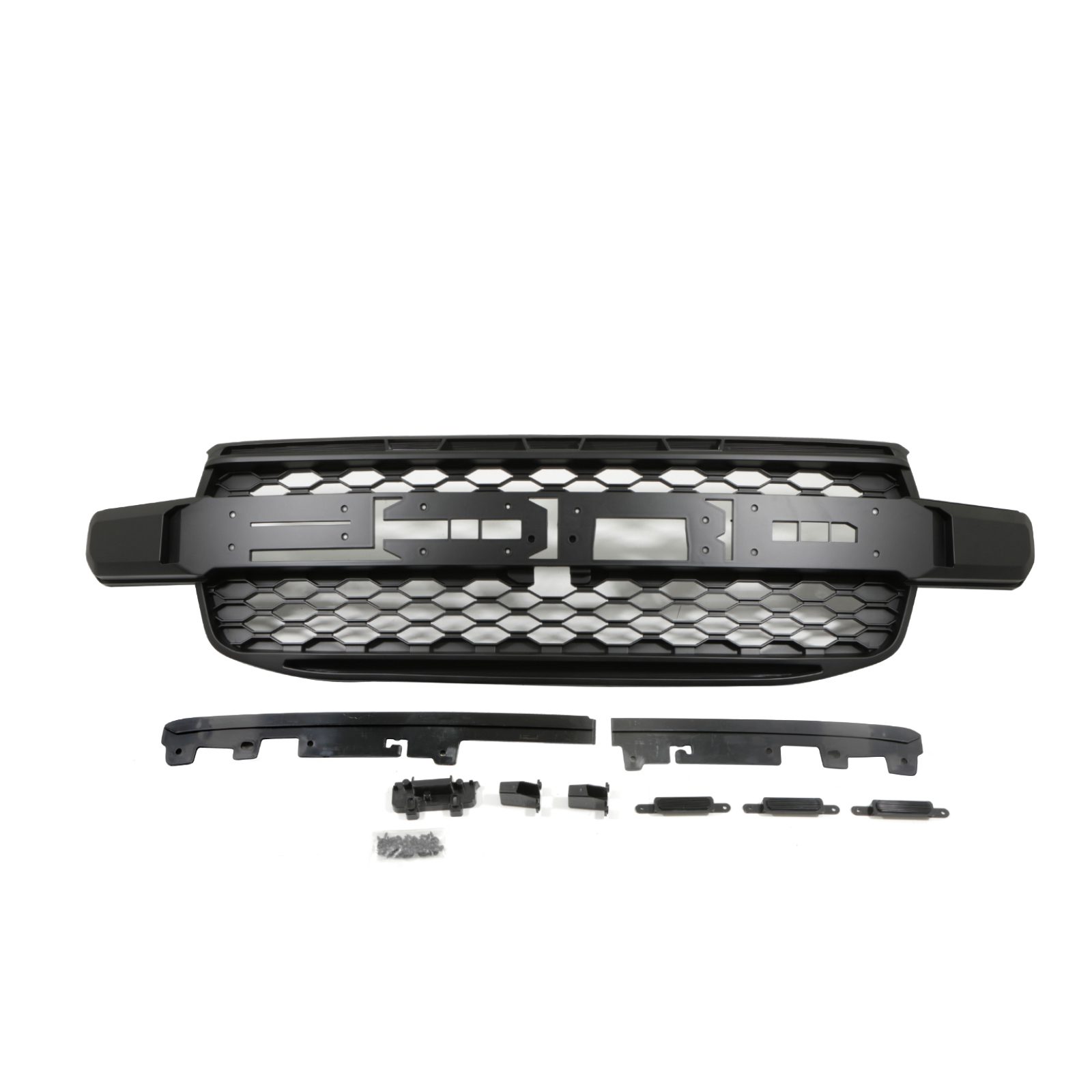 Ford Ranger T9 Wildtrak 2023+ Black Front Grille & Badge - Image 2
