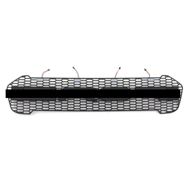 Ford Ranger T8 18-21 Black Grille With White LED Lights