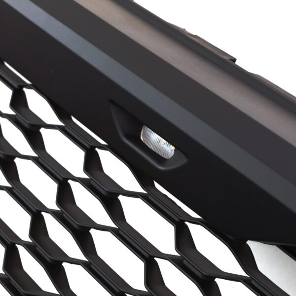 Ford Ranger T7 15-17 Matte Black Grille With White LED Lights - Image 4