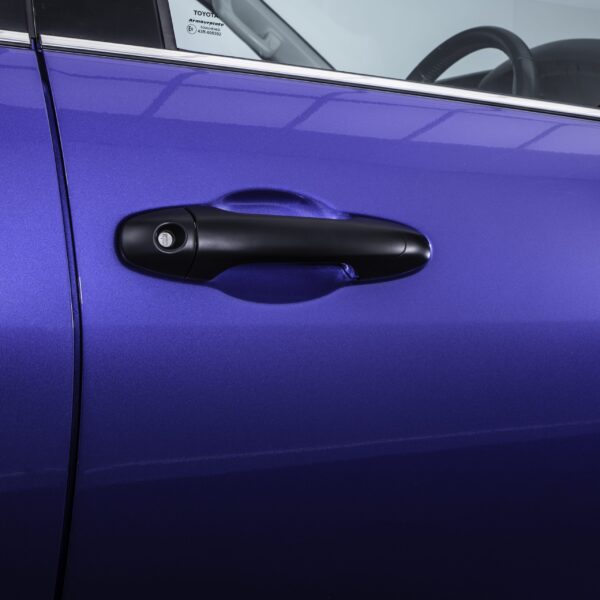 Toyota Hilux Revo 15-21 Black Door Handle Protector Covers - Image 4