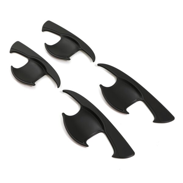 Toyota Hilux Revo MK8 15-21 Black Door Handle Inserts - Image 6